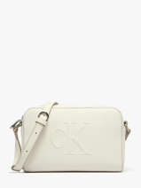 Cross Body Tas Sculpted Calvin klein jeans Wit sculpted 4K3036G